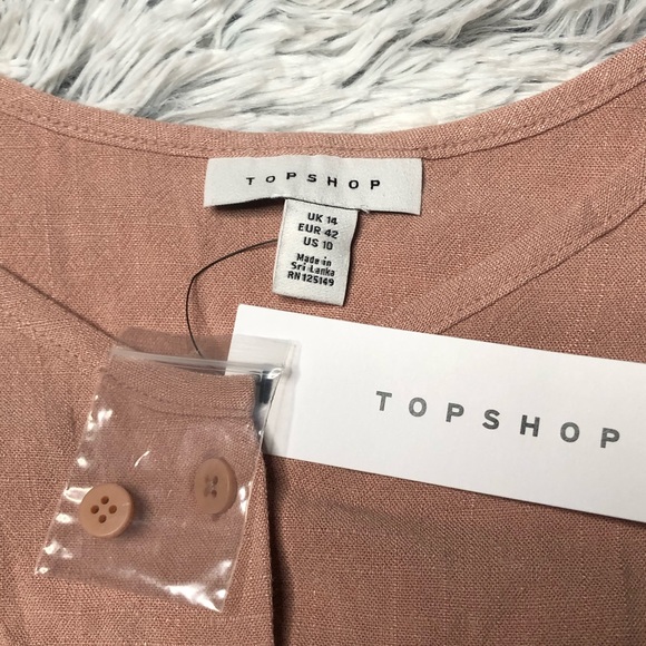 Topshop Tie Front Cami - Picture 6 of 8